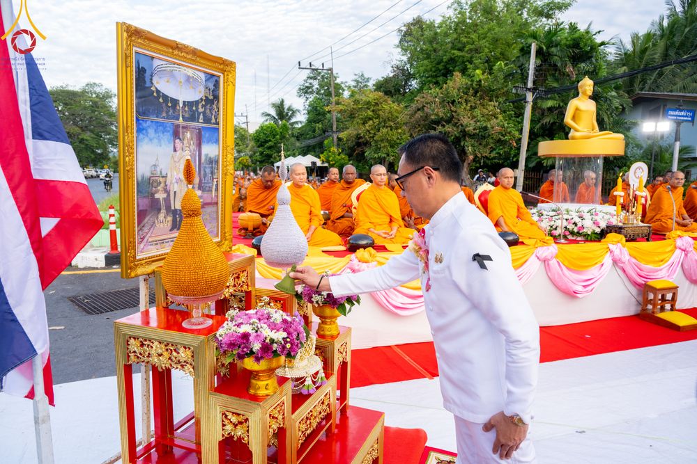 ภาพ No.341141:วันที่ 27 กรกฎาคม พ.ศ. 2569 พิธีตักบาตรพระ 1,000 รูป เมืองพัทลุง  ณ ถนนราเมศวร์ อ.เมือง จ.พัทลุง