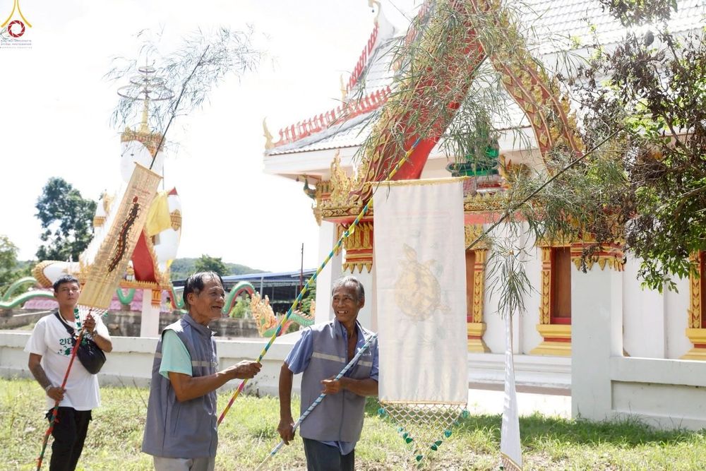 ภาพ No.259063:วันที่ 19 ตุลาคม พ.ศ. 2568 พิธีทอดกฐินสามัคคีทั่วไทย 30,000 วัด โดยคณะศิษยานุศิษย์ บูชาธรรม 81 ปี หลวงพ่อธัมมชโย ณ วัดโป่งตะขบ อ.วังม่วง จ.สระบุรี