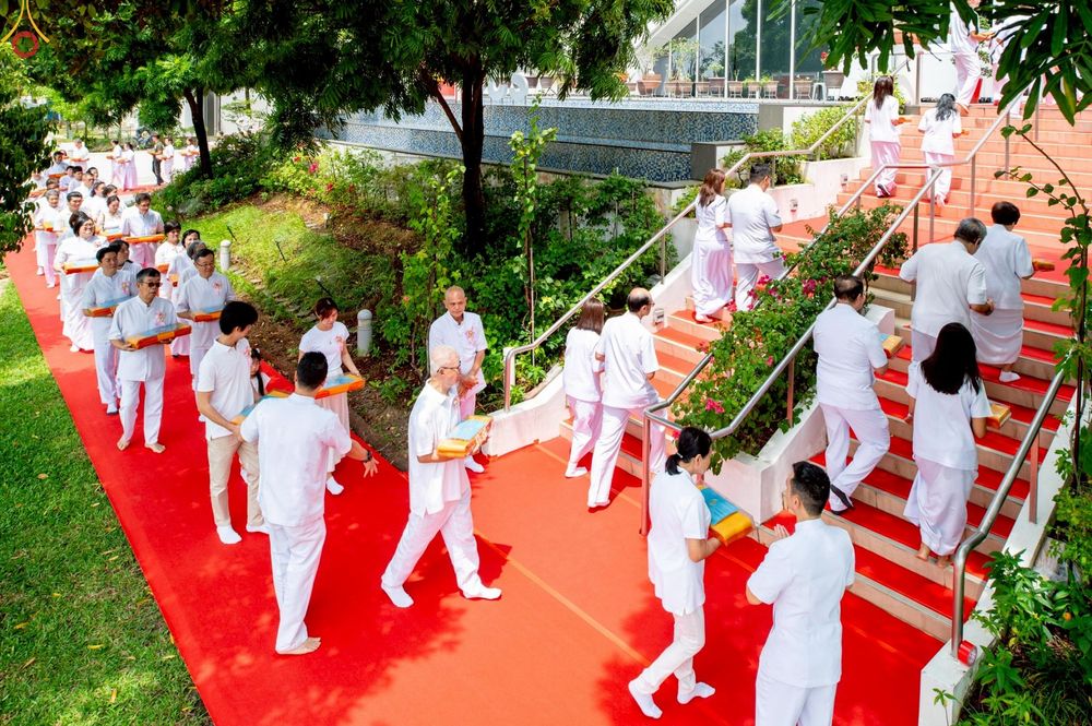 ภาพ No.254226:วันที่ 12 ตุลาคม พ.ศ. 2568 พิธีทอดกฐินสามัคคีวัดพระธรรมกายสิงคโปร์  新加坡法身寺功德衣法会 Dhammakaya Centre Singapore Kathina Ceremony  