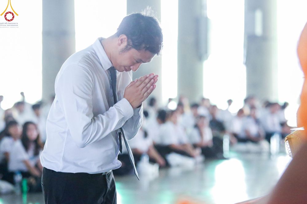 ภาพ No.59574:การอบรมอาสาสมัคร  เตรียมงานและจัดถวายภัตตาหาร แด่พระสังฆาธิการ 10,000 กว่าวัดทั่วประเทศ ในวันที่ 21-22 เมษายน พ.ศ.2567 เพื่องานวันคุ้มครองโลก จัดโดย ชมรมพุทธศาสตร์สากลฯ