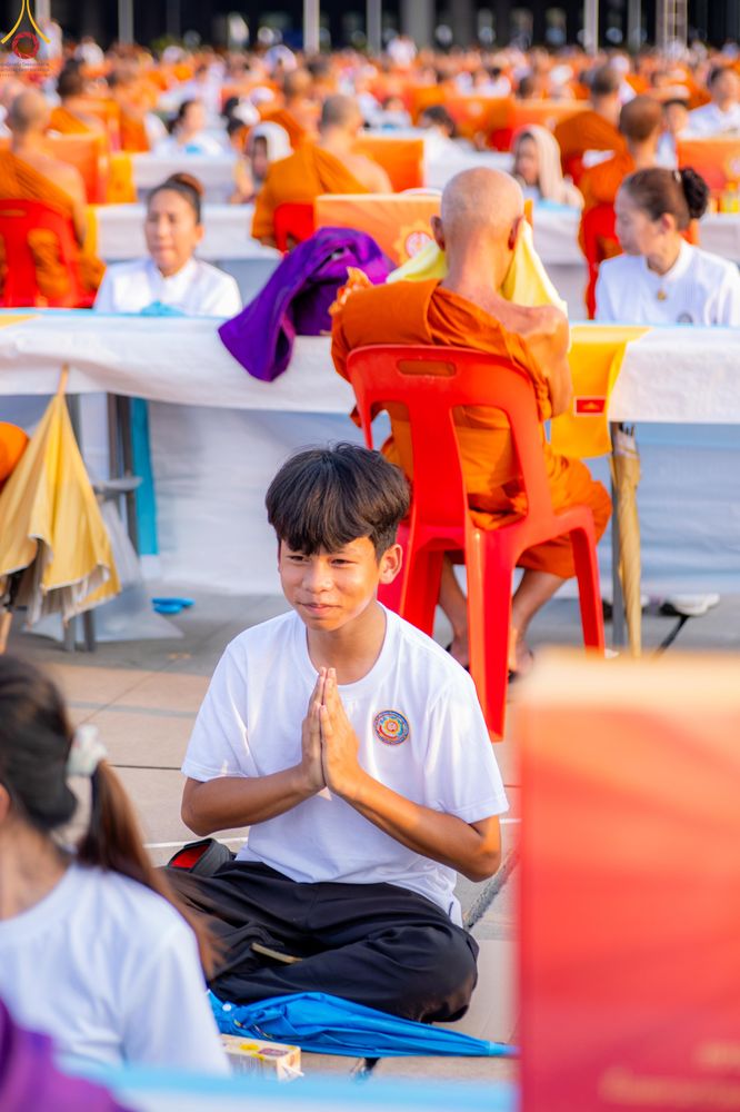 ภาพ No.326629:วันที่ 22 เมษายน พ.ศ.2569(วันคุ้มครองโลก) งานถวายมหาสังฆทาน 40,000 กว่าวัดทั่วประเทศ บรรยากาศความปลื้มตลอดทั้งวัน