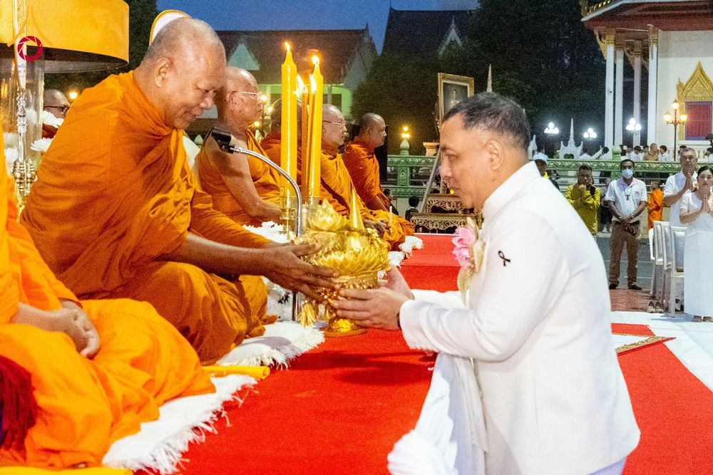 ภาพ No.284611:วันอาทิตย์ที่ 14 ธันวาคม พ.ศ.2568  พิธีทำบุญเมืองสุราษฎร์ธานี 110ปี และพิธีตักบาตรพระสงฆ์ 1,110 รูป  ณ บริเวณริมน้ำวัดกลาง (เก่า) ถนนบ้านดอน ตำบลตลาดใหม่ อำเภอเมือง จังหวัดสุราษฎร์ธานี