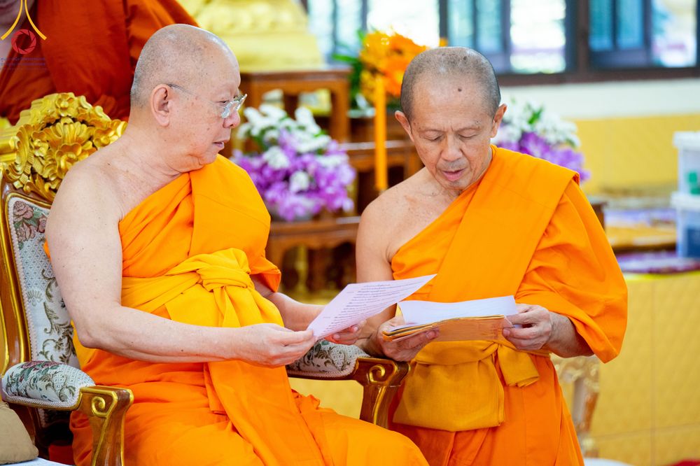 ภาพ No.311082:วันพฤหัสบดีที่ 26 กุมภาพันธ์ พ.ศ. 2569 พิธีถวายสังฆทานแด่คณะสงฆ์ 323 วัด ปีที่ 22 ครั้งที่ 182 พิธีมอบกองทุนหนุนแรงใจช่วยครูใต้ ปีที่ 19 ครั้งที่ 145 และพิธีทำบุญอุทิศส่วนกุศลให้ผู้วายชนม์