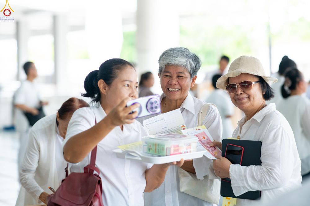 ภาพ No.343062:วันที่ 13 สิงหาคม พ.ศ.2569 พิธีบุพเปตพลี ครั้งที่ 186 ร่วมอุทิศส่วนกุศล แด่หมู่ญาติผู้ล่วงลับไปแล้ว และเป็นปัจจัยสนับสนุน การเผยแผ่พระพุทธศาสนา ณ หอฉันคุณยายอาจารย์ วัดพระธรรมกาย