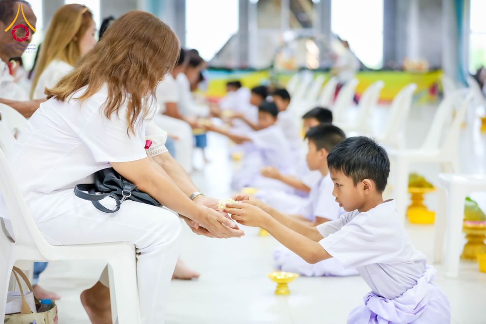 ภาพ No.317422:วันอาทิตย์ ที่ 29 มีนาคม พ.ศ.2569  พิธีปลงผม , พิธีขอขมามอบบาตรและผ้าไตร , พิธีบรรพชา ณ ศูนย์ปฏิบัติธรรมสมุทรปราการ จำนวน 42 รูป