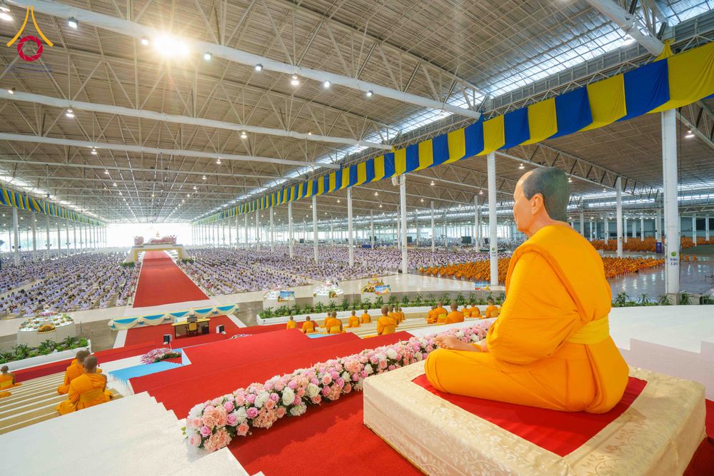 ภาพ No.308338:วันที่ 1  กุมภาพันธ์ พ.ศ. 2569 พิธีบูชาข้าวพระอาทิตย์ต้นเดือน ณ สภาธรรมกายสากล วัดพระธรรมกาย