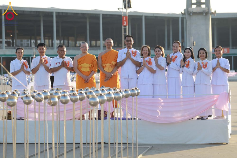 ภาพ No.312012:วันอังคารที่ 3 มีนาคม พ.ศ.2569 พิธีเวียนประทักษิณและจุดมาฆประทีป ณ ลานธรรมพระมหาธรรมกายเจดีย์ วัดพระธรรมกาย