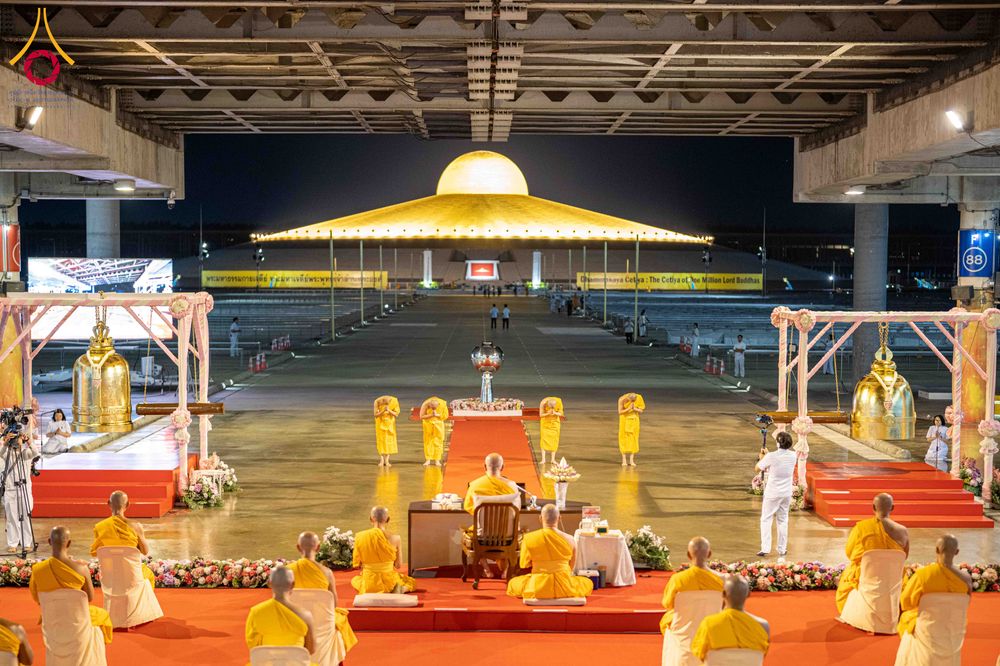 ภาพ No.317723:วันพฤหัสบดีที่ 2 มีนาคม พ.ศ. 2569 พิธีฉลองชัยชิตังเม สวดธัมมจักกัปวัตนสูตร ครบ 8,252,828,282 จบ ในวันขึ้น 15 ค่ำ เดือน 5 ณ วัดพระธรรมกาย จังหวัดปทุมธานี