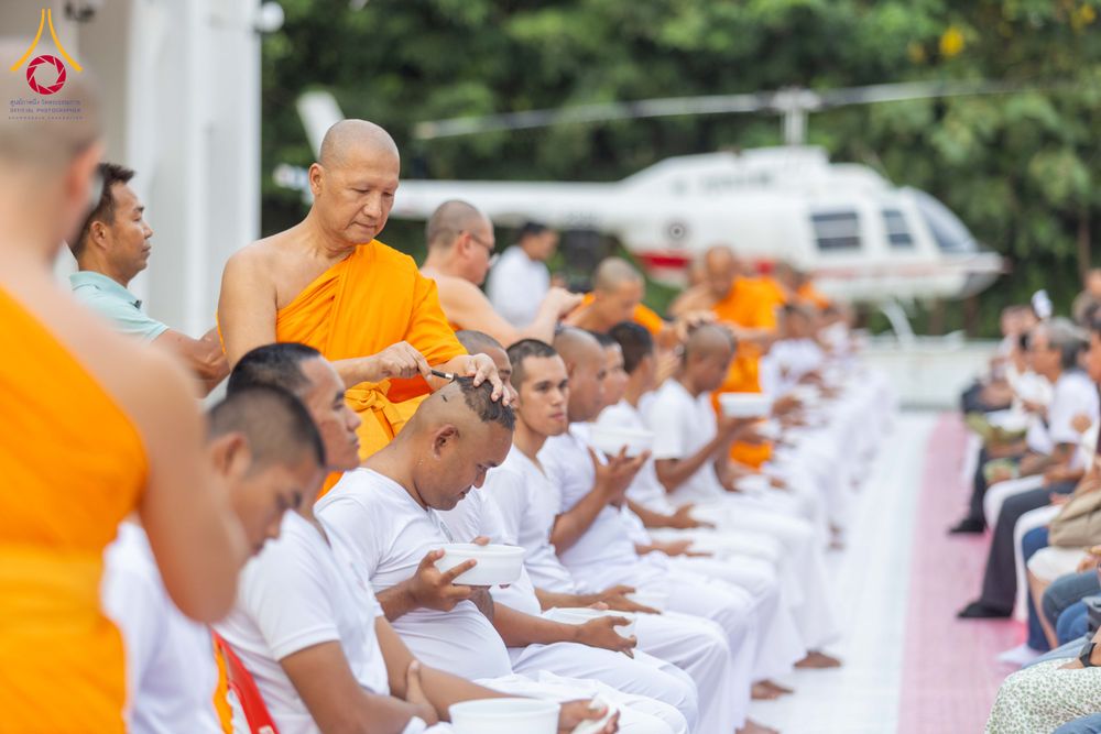 ภาพ No.349356:วันจันทร์ที่ 14 กันยายน พ.ศ.2569  พิธีตัดปอยผมนักเรียนนายสิบธรรมทายาท  "โครงการบรรพชาและพัฒนาศีลธรรม นักเรียนนายสิบตำรวจรุ่นที่ 16“  ณ ศูนย์ฝึกอบรมตำรวจภูธร ภาค 1  จ.สระบุรี