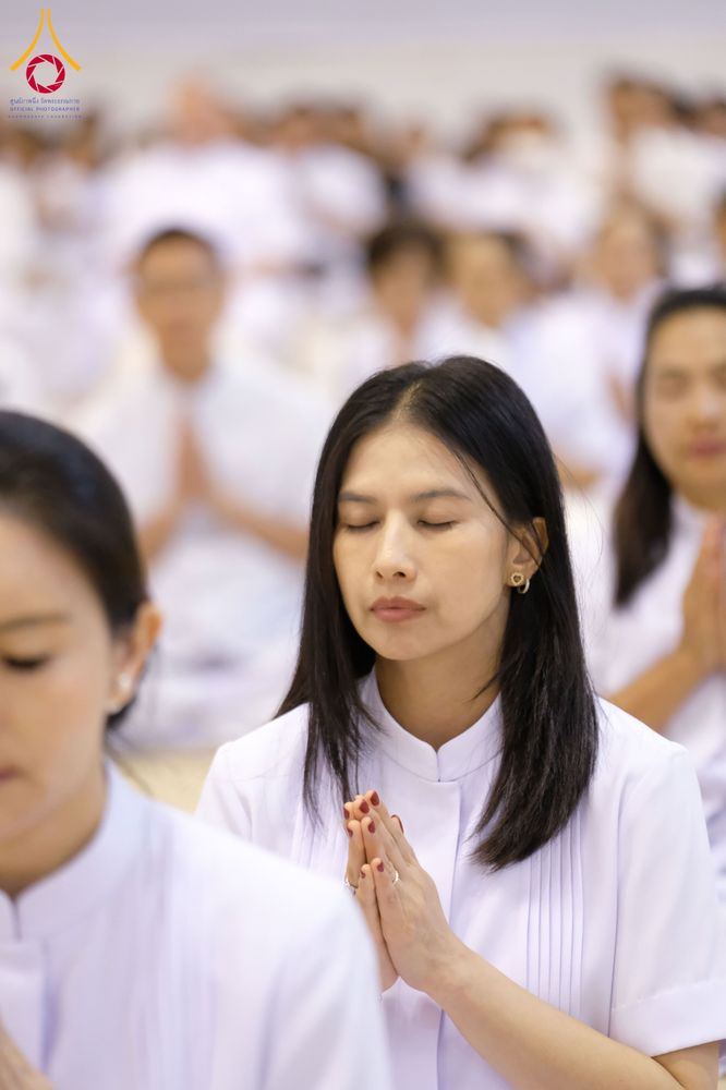 ภาพ No.287641:วันที่ 1 มกราคม พ.ศ. 2569 พิธีบูชาข้าวพระ ณ สภาธรรมกายสากล วัดพระธรรมกาย