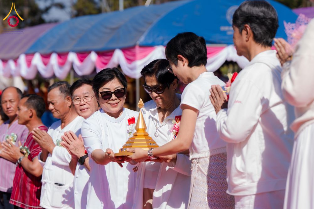 ภาพ No.309219:วันเสาร์ที่ 7 กุมภาพันธ์ พ.ศ.2569 พิธีบรรจุพระบรมสารีริกธาตุ ประดิษฐาน  ณ เจดีย์วัดทุ่งเจริญธรรม อ.อมก๋อย จ.เชียงใหม่