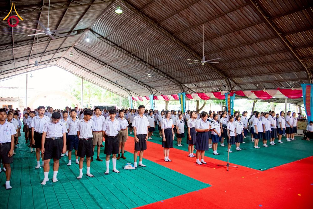 ภาพ No.271254:วันที่ 18 พฤศจิกายน พ.ศ. 2568 รวมพลังเด็กดี V-Star ผู้นำฟื้นฟูศีลธรรมโลก ประจำปี 2568 จังหวัดราชบุรี ณ ศูนย์อบรมเยาวชนผาสุกวนิช