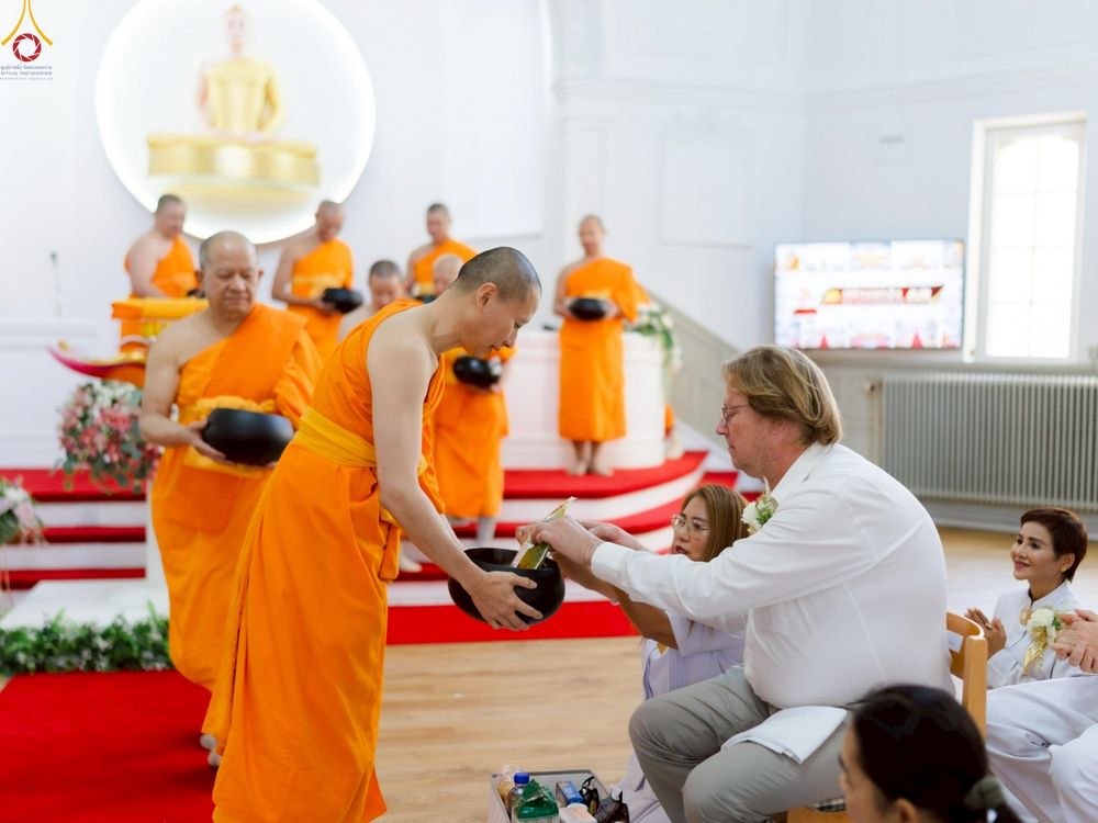 ภาพ No.269197:วันอาทิตย์ที่ 26  ตุลาคม พ.ศ. 2568 พิธีทอดกฐินวัดพระธรรมกายนอร์ธสวีเดน ประเทศสวีเดน 