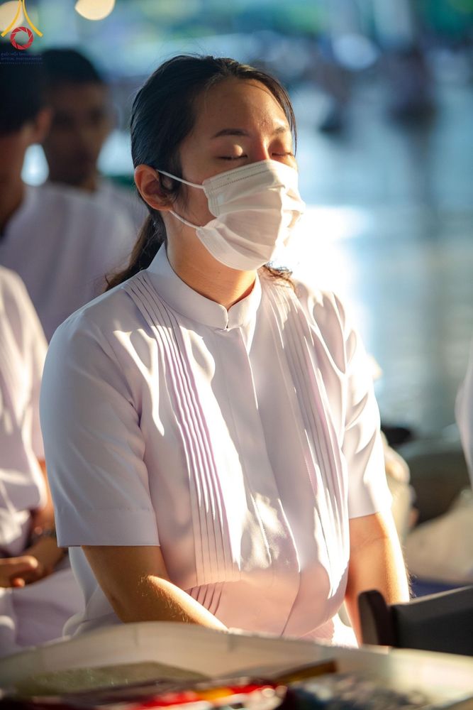 ภาพ No.158907:พิธีตักบาตร ในวันอาทิตย์ต้นเดือน วันที่ 6 ตุลาคม พ.ศ. 2567 ณ สภาธรรมกายสากล วัดพระธรรมกาย