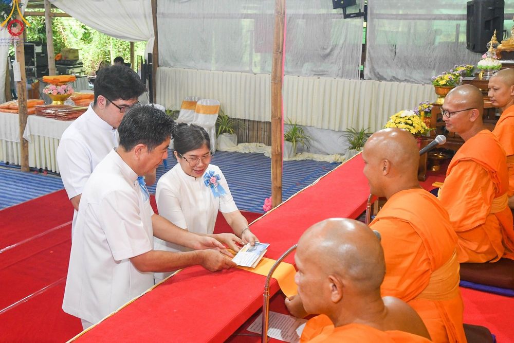 ภาพ No.100410:พิธีทอดกฐินสามัคคี และพิธีเทฐานรากอาคาร สร้างโรงทานหมู่บ้านปฎิบัติธรรม ณ ศูนย์อบรมเยาวชนปัตตานี วันที่ 26 พฤศจิกายน พ.ศ. 2566
