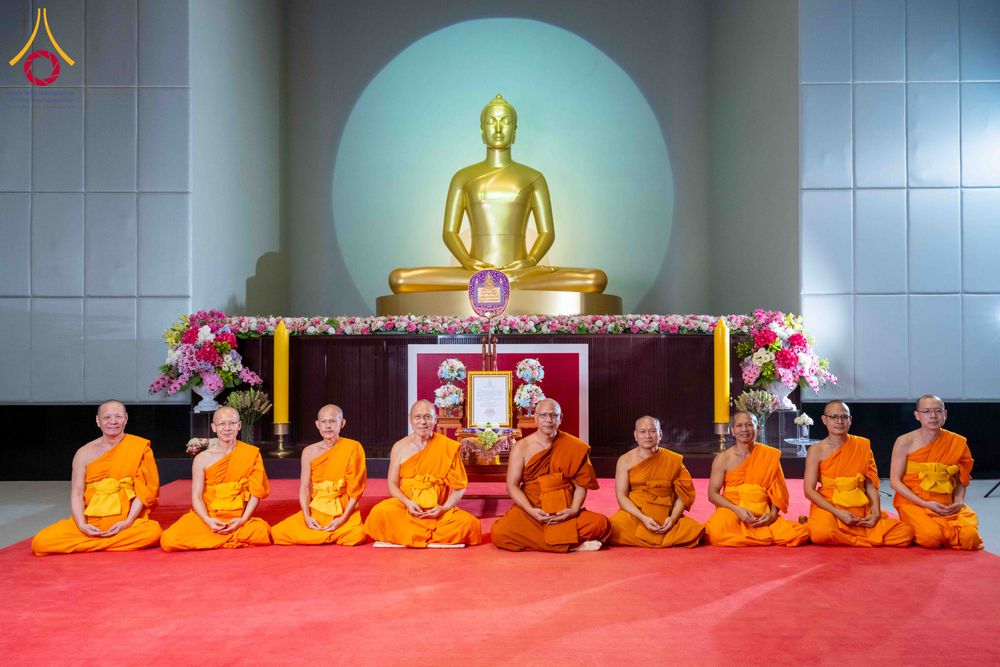 ภาพ No.309057:วันอาทิตย์ที่ 8 กุมภาพันธ์ พ.ศ. 2569  พิธีต้อนรับพระบัญชาสมเด็จพระสังฆราช แต่งตั้ง  “พระครูปลัดรัตนวีรวัฒน์” (รังสฤษดิ์ อิทฺธิจินฺตโก) เจ้าอาวาสวัดพระธรรมกาย ให้ดำรงตำแหน่ง “ที่ปรึกษาเจ้าคณะจังหวัดปทุมธานี”