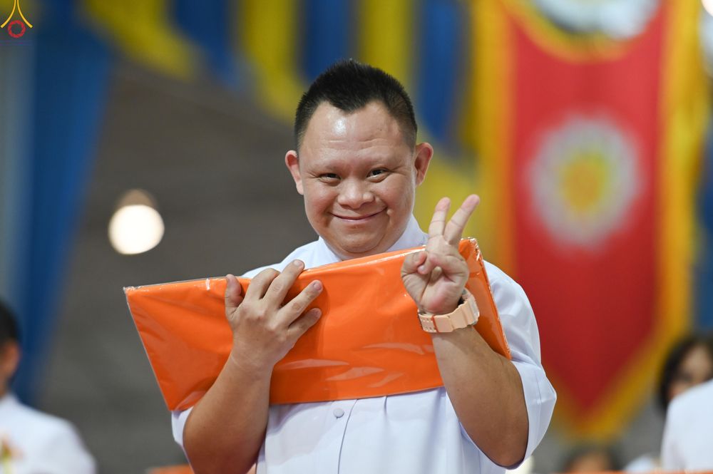 ภาพ No.318465:วันอาทิตย์ต้นเดือนที่ 5 เมษายน พ.ศ.2569 พิธีทอดผ้าป่าสมทบมหาสังฆทาน 40,000 กว่าวัดทั่วประเทศ ณ สภาธรรมกายสากล วัดพระธรรมกาย