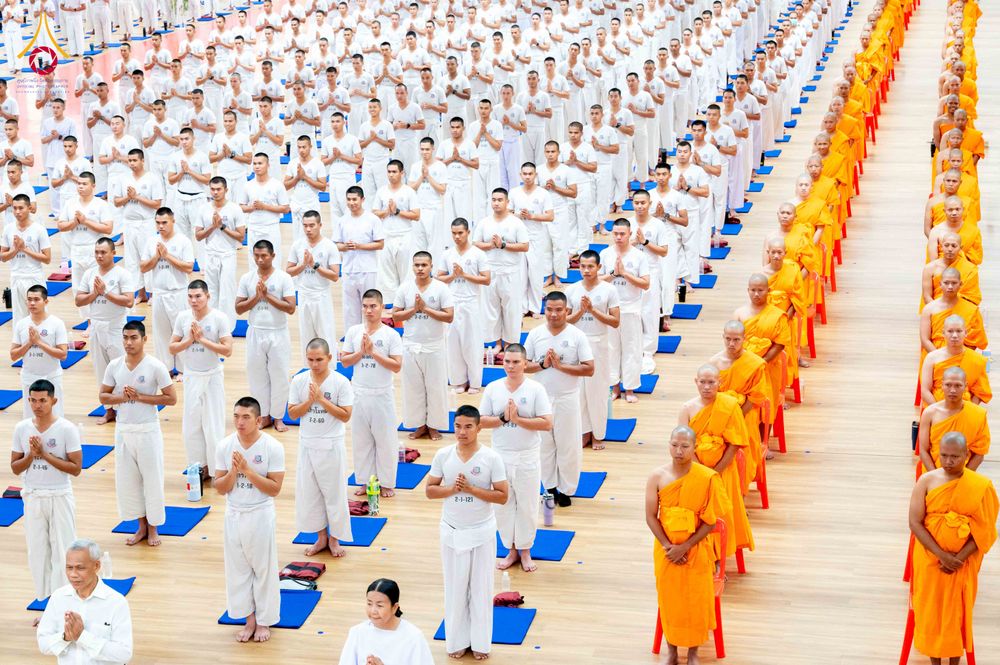 ภาพ No.349080:วันที่ 16 กันยายน พ.ศ. 2569 พิธีเปิดบรรพชาและปฏิบัติธรรม นสต. รุ่นที่ 16 ศูนย์ฝึกอบรมตำรวจภูธรภาค 1 ณ สภาธรรมกายสากล วัดพระธรรมกาย