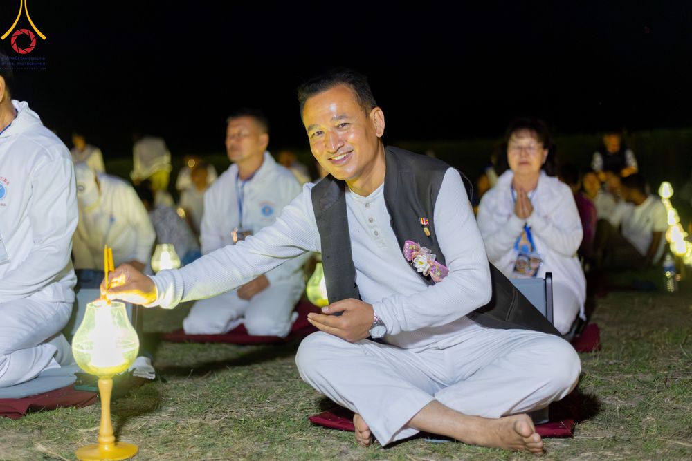 ภาพ No.314327:วันอังคารที่ 17 มีนาคม พ.ศ. 2569 พิธีจุดประทีปเป็นพุทธบูชา ณ วิหารมายาเทวี ลุมพินี ประเทศเนปาล