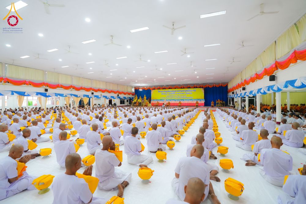 ภาพ No.281234:วันที่ 4 ธันวาคม พ.ศ. 2568 พิธีบรรพชาสามเณร ในโครงการบวชบูชาธรรมมหาปูชนียาจารย์  ณ วัดกลางพระอารามหลวง จังหวัดบุรีรัมย์
