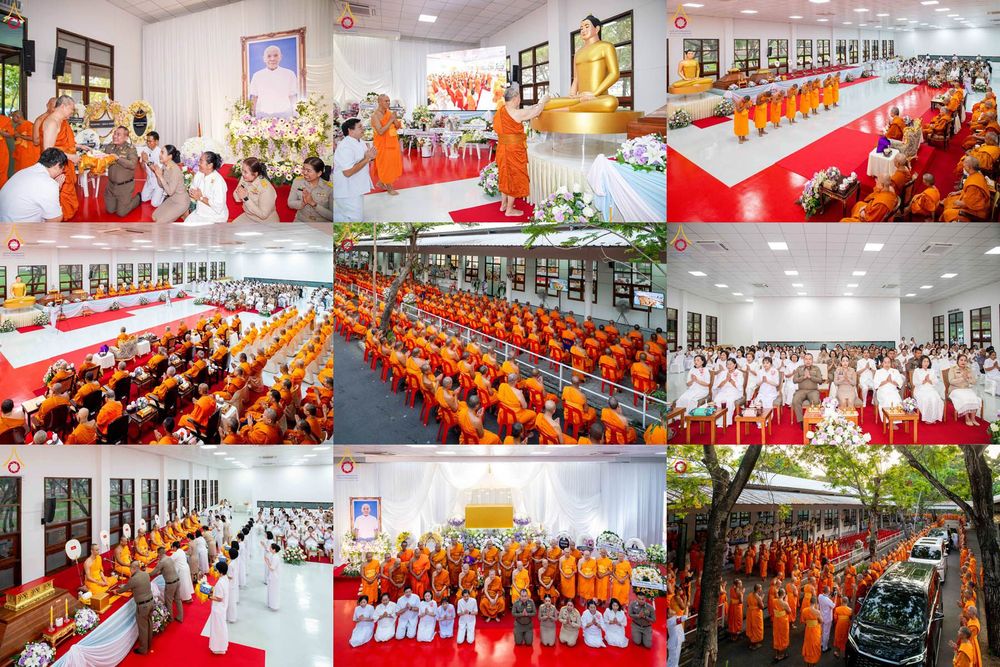 ภาพ No.315091:วันจันทร์ที่ 23 มีนาคม พ.ศ. 2569 พิธีบำเพ็ญกุศล คุณพ่อณรงค์ จินตมากุล  สิริอายุ 99 ปี 11 เดือน โยมบิดา พระครูปลัดรัตนวีรวัฒน์ (รังสฤษดิ์ อิทฺธิจินตโก) ที่ปรึกษาเจ้าคณะจังหวัดปทุมธานี เจ้าอาวาสวัดพระธรรมกาย  ณ ห้องปลูกศรัทธา 2 วัดพระธรรมกาย ปทุมธานี