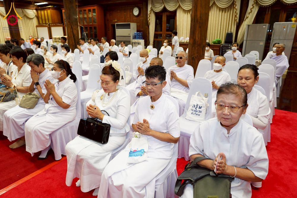 ภาพ No.270761:วันที่ 18 พฤศจิกายน พ.ศ. 2568 วัดพระธรรมกาย เป็นเจ้าภาพบำเพ็ญกุศล  คุณยายอาจารย์ ดร.ตรีธา เนียมขำ  อดีตนายกสมาคมศิษย์หลวงพ่อวัดปากน้ำ ณ ศาลาสตมานุสรณ์ (ศาลาเรือนไทย) วัดปากน้ำ  พระอารามหลวง เขตภาษีเจริญ กรุงเทพมหานคร