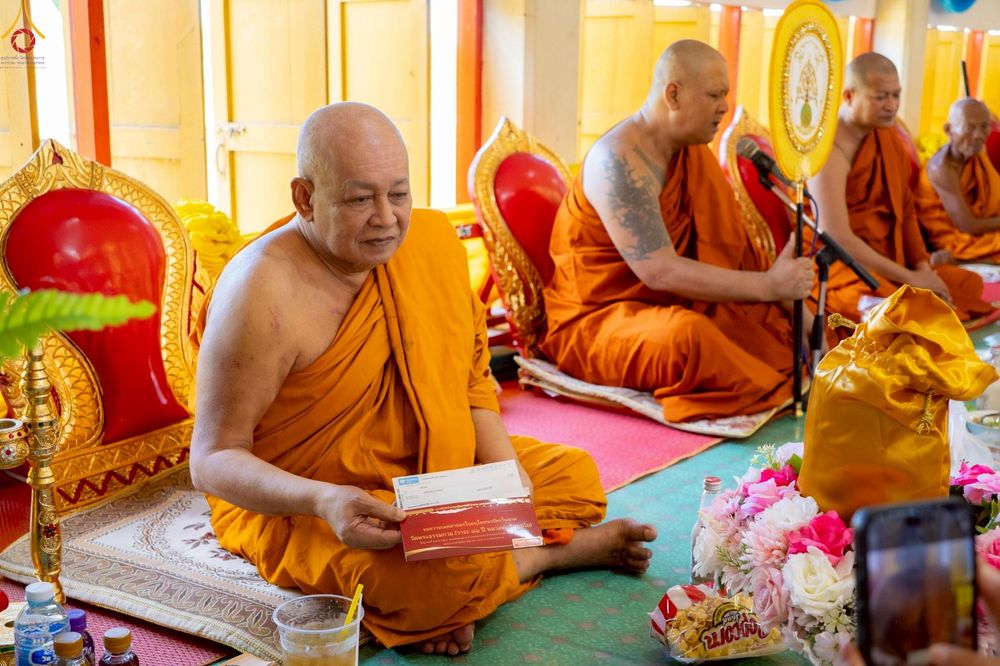 ภาพ No.259536:วันที่ 19 ตุลาคม พ.ศ. 2568 พิธีทอดกฐินสามัคคีทั่วไทย 30,000 วัด โดยคณะศิษยานุศิษย์ บูชาธรรม 81 ปี หลวงพ่อธัมมชโย ณ วัดแก้วฟ้า จ.พระนครศรีอยุธยา