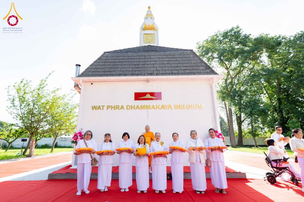 ภาพ No.336751:วันที่ 14 มิถุนายน พ.ศ. 2569 พิธีอุปสมบทธรรมทายาท นานาชาติยุโรปรุ่นที่ 11 เบลเยียม