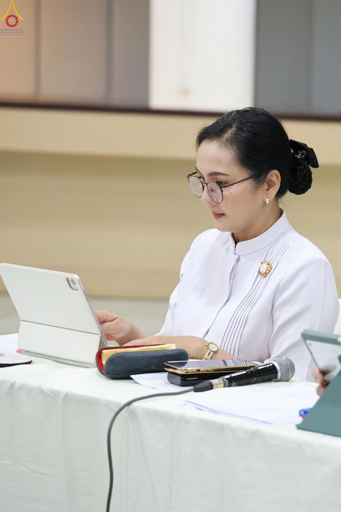 ภาพ No.319263:วันที่ 5 เมษายน พ.ศ.2569 ประชุมทีมงานลงทะเบียนพระสังฆาธิการ เพื่อพิธีถวายมหาสังฆทาน 40,000 กว่าวัดทั่วประเทศ จัดโดย กองต้อนรับพระกัลยาณมิตร วัดพระธรรมกาย