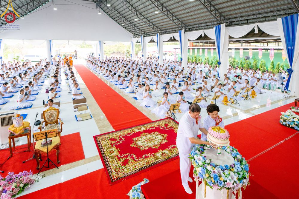 ภาพ No.310950:วันอาทิตย์ที่ 22 กุมภาพันธ์ พ.ศ. 2569 พิธีประดิษฐานพระประธาน “พระธรรมกาย” ณ ธุดงคสถานอำนาจเจริญ จังหวัดอำนาจเจริญ