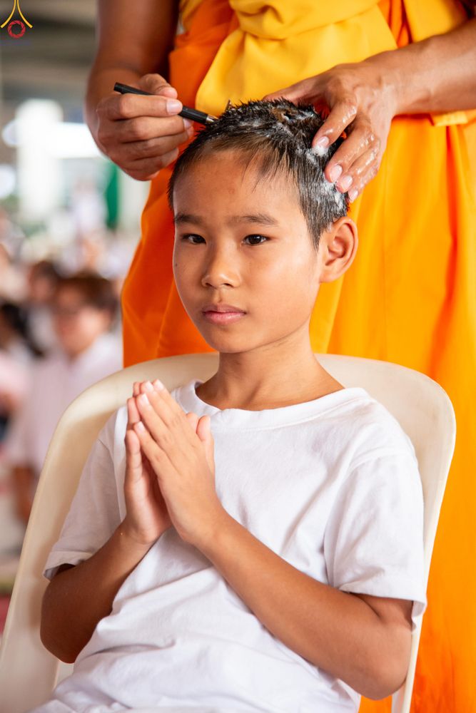 ภาพ No.316927:วันเสาร์ที่ 28 มีนาคม พ.ศ.2569 พิธีปลงผมนาคธรรมทายาท โครงการสามเณรยุวธรรมทายาท รุ่นที่ 34 โครงการสามเณรมัชฌิมธรรมทายาท รุ่นที่ 30 ณ มหารัตนวิหารคด 13 วัดพระธรรมกาย