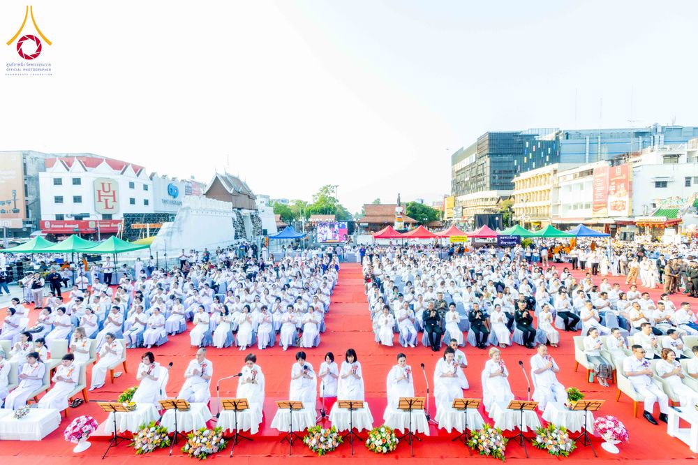 ภาพ No.312801:วันอาทิตย์ที่ 8 มีนาคม พ.ศ.2569 ทำบุญเมืองนครราชสีมา 558 ปี ตักบาตรพระ 10,000 รูป (ภาพชุดที่ 2)