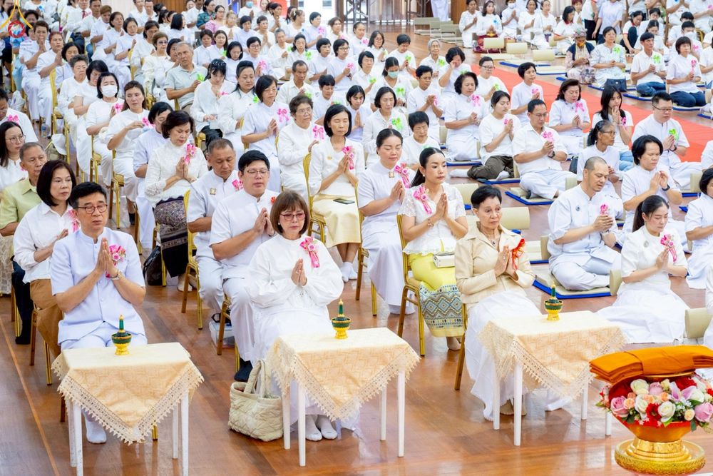 ภาพ No.235078:วันเสาร์ที่ 26 กรกฎาคม พ.ศ. 2568 พิธีทอดผ้าป่าบูรณปฏิสังขรณ์ วัดสามพระยาวรวิหาร ณ ศาลาอบรมสงฆ์ วัดสามพระยาวรวิหาร เขตพระนคร กรุงเทพมหานครฯ