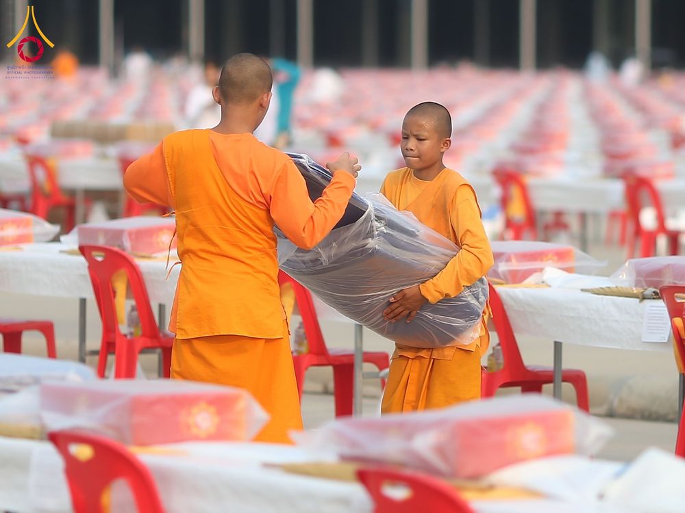 ภาพ No.324356:วันที่ 17-21 เมษายน 2569 เตรียมงานถวายสังฆทาน40000กว่าวัดทั่วประเทศ