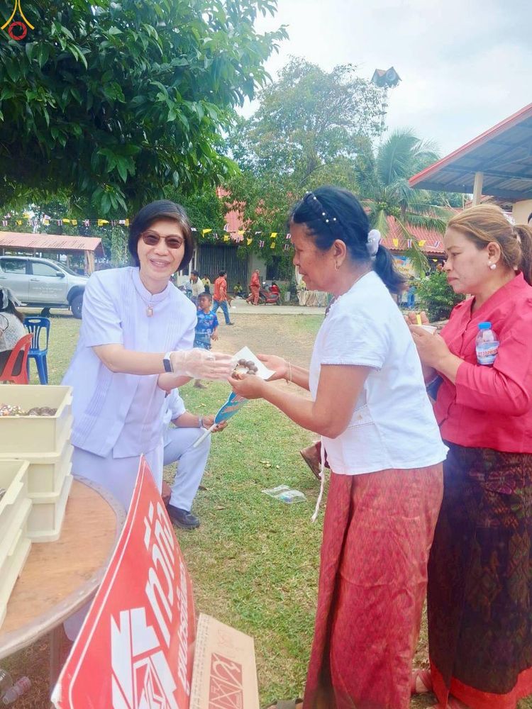 ภาพ No.283501:วันอาทิตย์ที่ 26 ตุลาคม 2568 พิธีทอดกฐินสามัคคีทั่วไทย 30,000 วัด  โดยคณะศิษยานุศิษย์ บูชาธรรม 81 ปี  หลวงพ่อธัมมชโย  ณ วัดลำนางรองเหนือ อ.โนนดินแดง จ.บุรีรัมย์