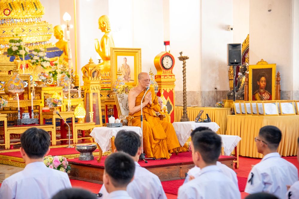 ภาพ No.289030:วันพุธที่ 17 ธันวาคม พ.ศ.2568 กิจกรรมเยาวชนไทยรวมใจทำความดี "เด็กดีมหานคร ต้นแบบด้านศีลธรรม" แข่งขันสอบตอบปัญหาศีลธรรมในพระพุทธศาสนา ครั้งที่ 7 และวันรวมพลังเด็กดี V-Star ประจำปี 2568 ณ วัดมหาธาตุยุวราชรังสฤษฎิ์ราชวรมหาวิหาร กรุงเทพมหานคร