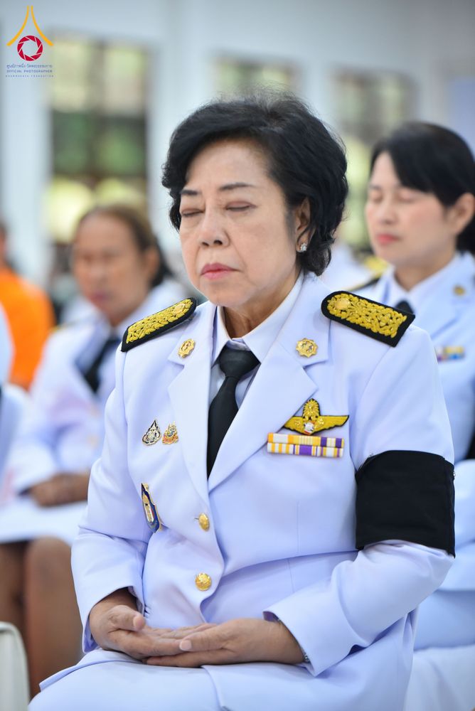 ภาพ No.280690:วันศุกร์ที่ 12 ธันวาคม พ.ศ.2568 พิธีบำเพ็ญกุศลปัญญาสมวาร (50 วัน) อุทิศถวายพระราชกุศลแด่ “พระพันปีหลวง” ณ วัดพระธรรมกาย