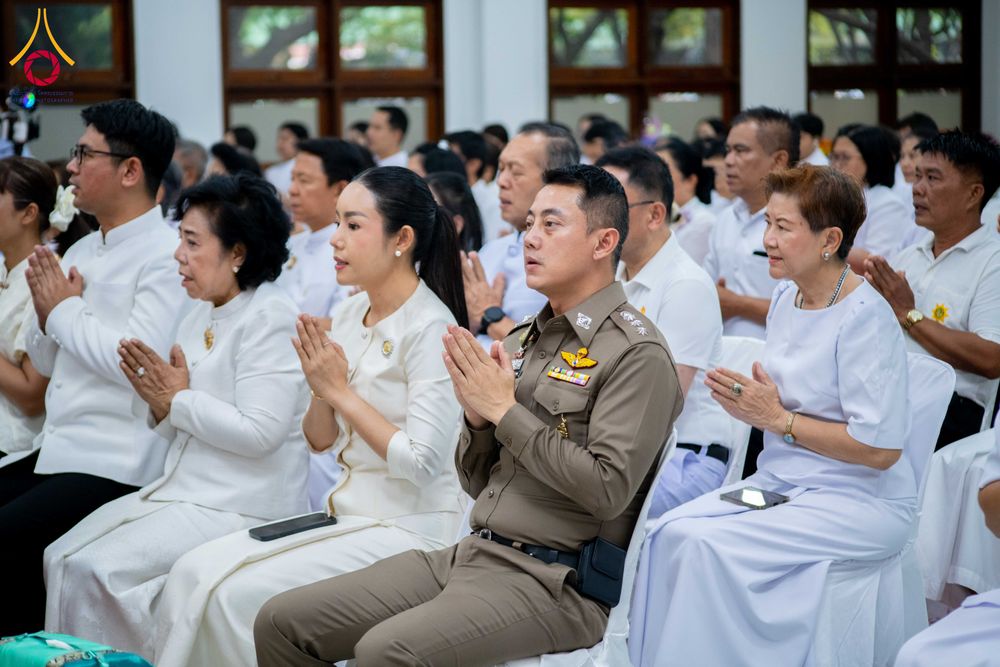 ภาพ No.314530:วันศุกร์ที่ 20 มีนาคม พ.ศ. 2569 พิธีบำเพ็ญกุศล คุณพ่อณรงค์ จินตมากุล โยมบิดา พระครูปลัดรัตนวีรวัฒน์ (รังสฤษดิ์ อิทฺธิจินตโก) ที่ปรึกษาเจ้าคณะจังหวัดปทุมธานี เจ้าอาวาสวัดพระธรรมกาย  ณ ห้องปลูกศรัทธา 2 วัดพระธรรมกาย ปทุมธานี