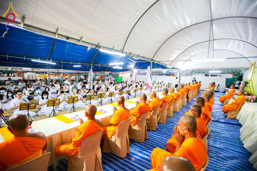 ภาพ No.119051:พิธีถวายภัตตาหารเป็นสังฆทาน แด่คณะพระธรรมยาตรา วันที่ 27 มกราคม พ.ศ. 2567 ณ อนุสรณ์สถานบางปลา จ.นครปฐม