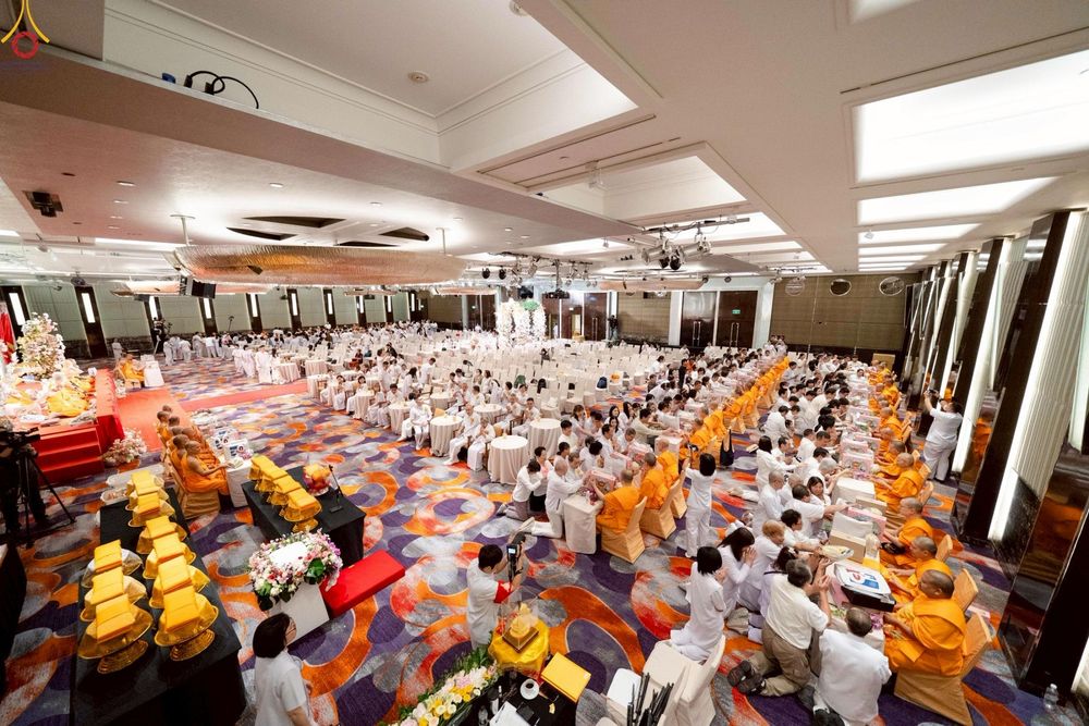 ภาพ No.271463:วันอาทิตย์ที่ 26 ตุลาคม พ.ศ. 2568 พิธีทอดกฐินครบรอบ 30 ปี  วัดพระธรรมกายไทเป และพิธีถวายมหาสังฆทาน 83 รูป  บูชาธรรม 81 ปี หลวงพ่อธัมมชโย