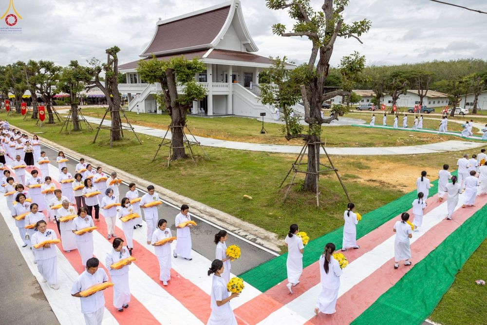 ภาพ No.268491:วันพฤหัสบดีที่ 23 ตุลาคม พ.ศ. 2568 พิธีทอดกฐินเพื่อสร้างกุฏิสงฆ์ ณ ศูนย์ปฏิบัติธรรมนานาชาติสะเดา จ.สงขลา