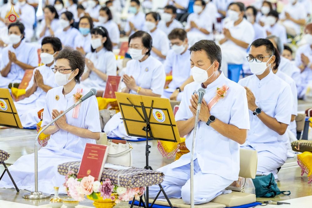 ภาพ No.80505:พิธีถวายทุนสนับสนุนการสร้าง พระไตรปิฎกฉบับธรรมชัย วันเสาร์ที่ 29 เมษายน พ.ศ. 2566 ณ สภาธรรมกายสากล วัดพระธรรมกาย