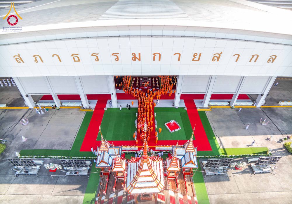 ภาพ No.316651:วันอาทิตย์ที่ 29 มีนาคม พ.ศ. 2569 พิธีทอดผ้าบังสุกุลและพิธีชำระร่าง โยมพ่อณรงค์ จินตมากุล  สิริอายุ 99 ปี 11 เดือน โยมบิดา พระครูปลัดรัตนวีรวัฒน์ (รังสฤษดิ์ อิทฺธิจินตโก) ที่ปรึกษาเจ้าคณะจังหวัดปทุมธานี เจ้าอาวาสวัดพระธรรมกาย  ณ ฌาปนสถานชั่วคราว ทางเข้า 