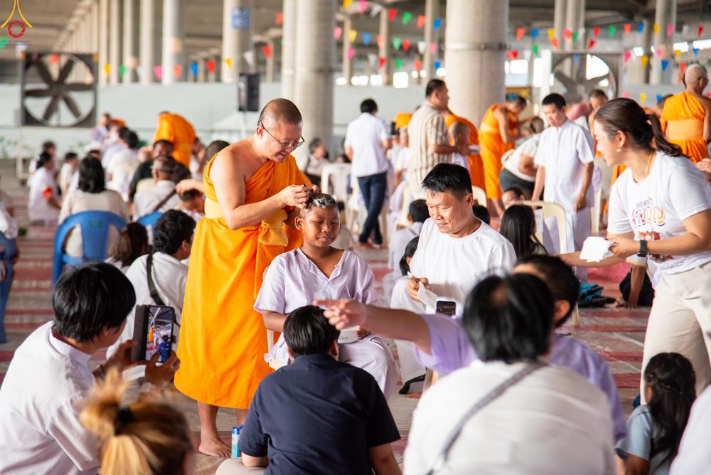 ภาพ No.316909:วันเสาร์ที่ 28 มีนาคม พ.ศ.2569 พิธีปลงผมนาคธรรมทายาท โครงการสามเณรยุวธรรมทายาท รุ่นที่ 34 โครงการสามเณรมัชฌิมธรรมทายาท รุ่นที่ 30 ณ มหารัตนวิหารคด 13 วัดพระธรรมกาย