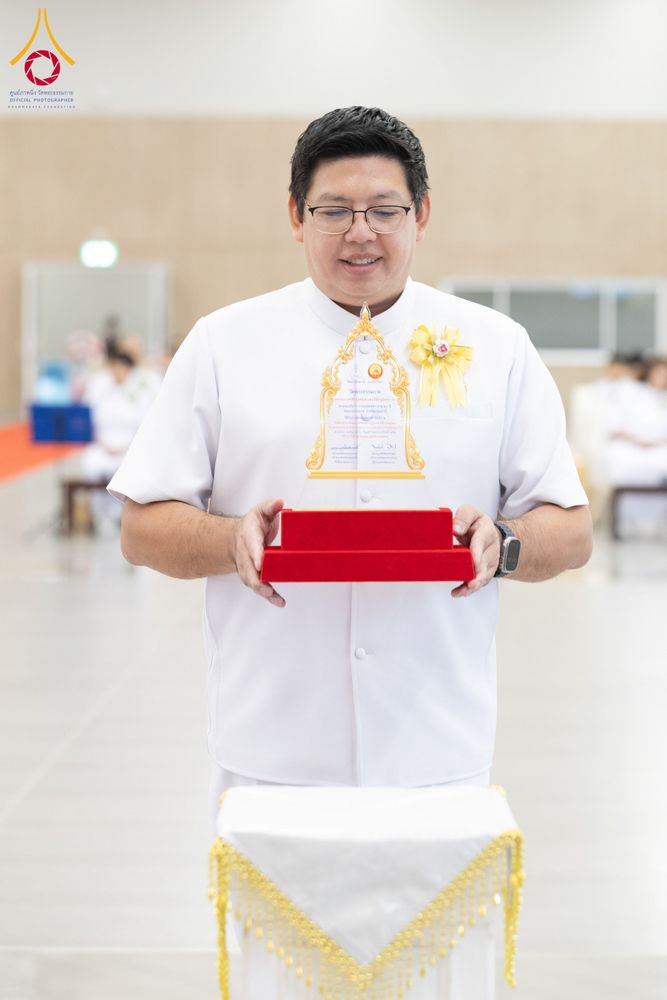 ภาพ No.346679:วันพฤหัสบดี 27 สิงหาคม พ.ศ.2569 พิธีมอบรางวัลแก่สามเณรทรงพระปาฏิโมกข์ปีที่ 4/2569