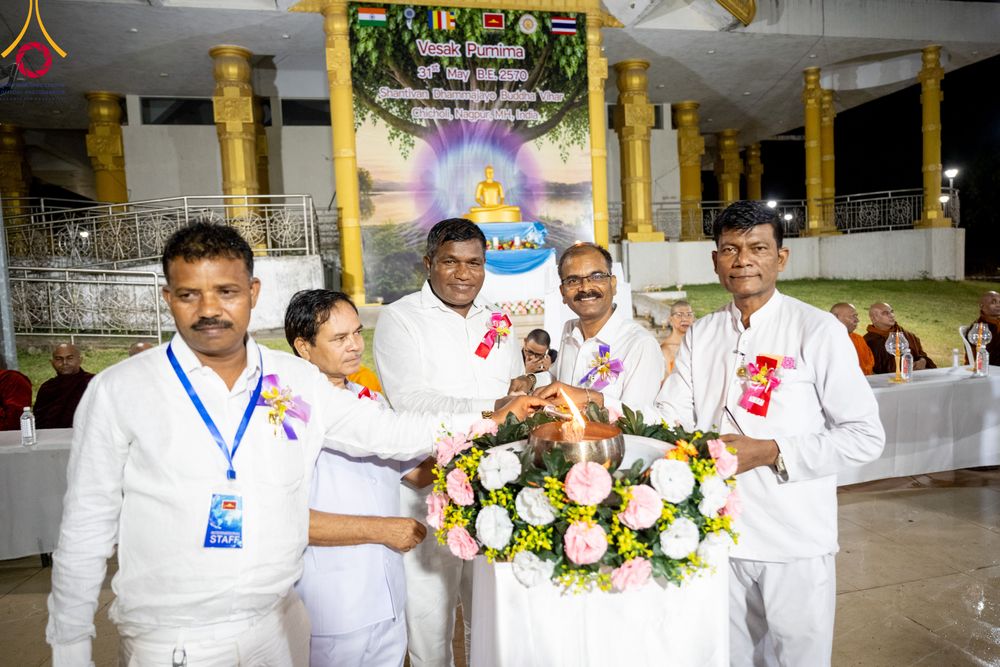 ภาพ No.331523:วันที่ 31 พฤษภาคม พ.ศ. 2569  สภาพุทธศาสนาแห่งอินเดีย (Indian Buddhist Council)  ร่วมกับมูลนิธรรมกาย จัดงานวิสาขบูชานานาชาติ  ณ วัดพุทธสันติวันธรรมชัย