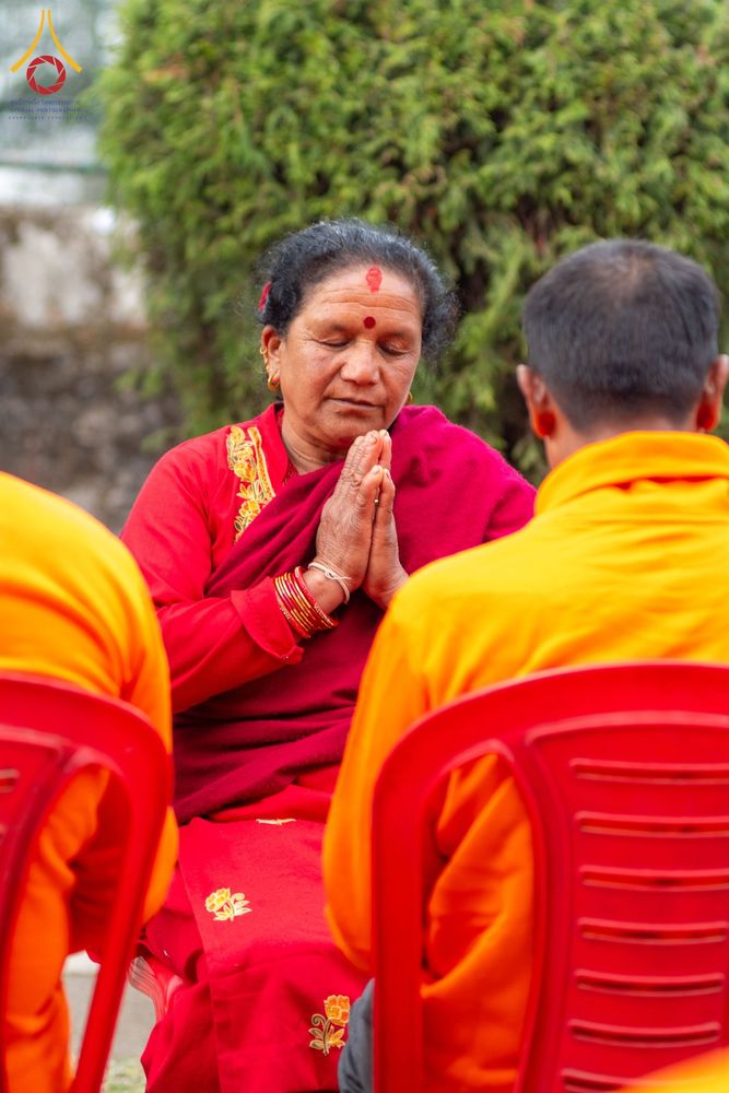 ภาพ No.209802:วันที่ 28 กุมภาพันธ์ พ.ศ.2568 พิธีเปิดโครงการบวชสามเณร พิธีถวายไทยธรรม พิธีขอขมามอบผ้าไตร  ณ เมืองปาตัน ประเทศเนปาล