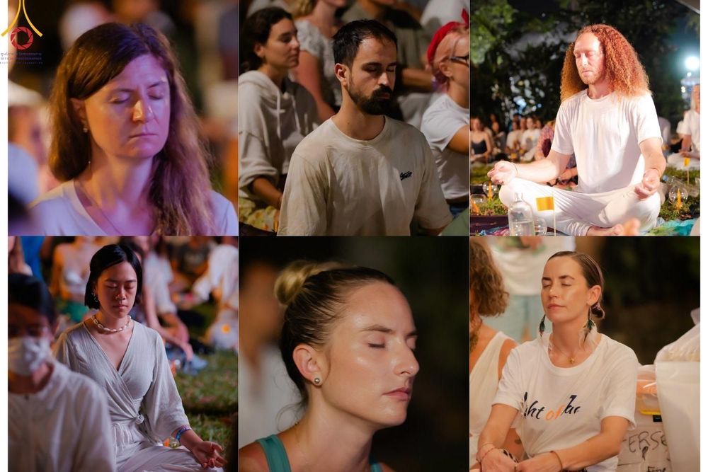 ภาพ No.156414:วัดพุทธบาหลีและวัดพระธรรมกาย จัดปฏิบัติธรรมนานาชาติ 1,151 คนจาก 78 ประเทศ ใน "วันสันติภาพสากล" ณ บาหลี อินโดนีเซีย วันเสาร์ที่ 21 กันยายน พ.ศ. 2567 เวลา 16.00-21.00 น. ณ พิพิธภัณฑ์ ARMA เมืองอูบุด จังหวัดบาหลี ประเทศอินโดนีเซีย