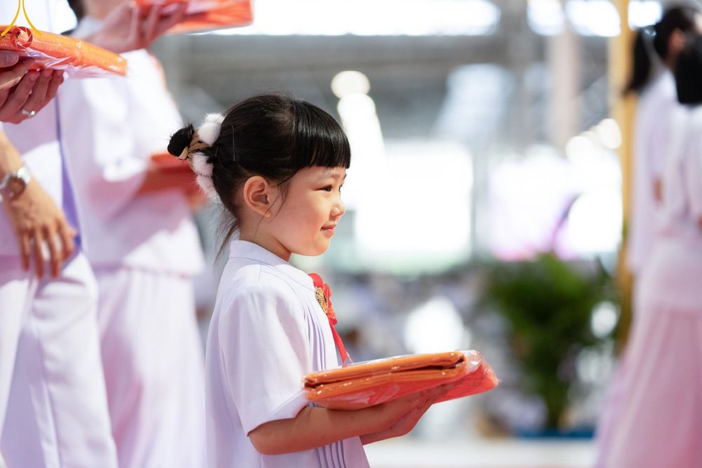 ภาพ No.178001:พิธีทอดผ้าป่าต้นสมบัติจักรพรรดิ ในวันอาทิตย์ที่ 1 ธันวาคม พ.ศ. 2567 ณ สภาธรรมกายสากล วัดพระธรรมกาย