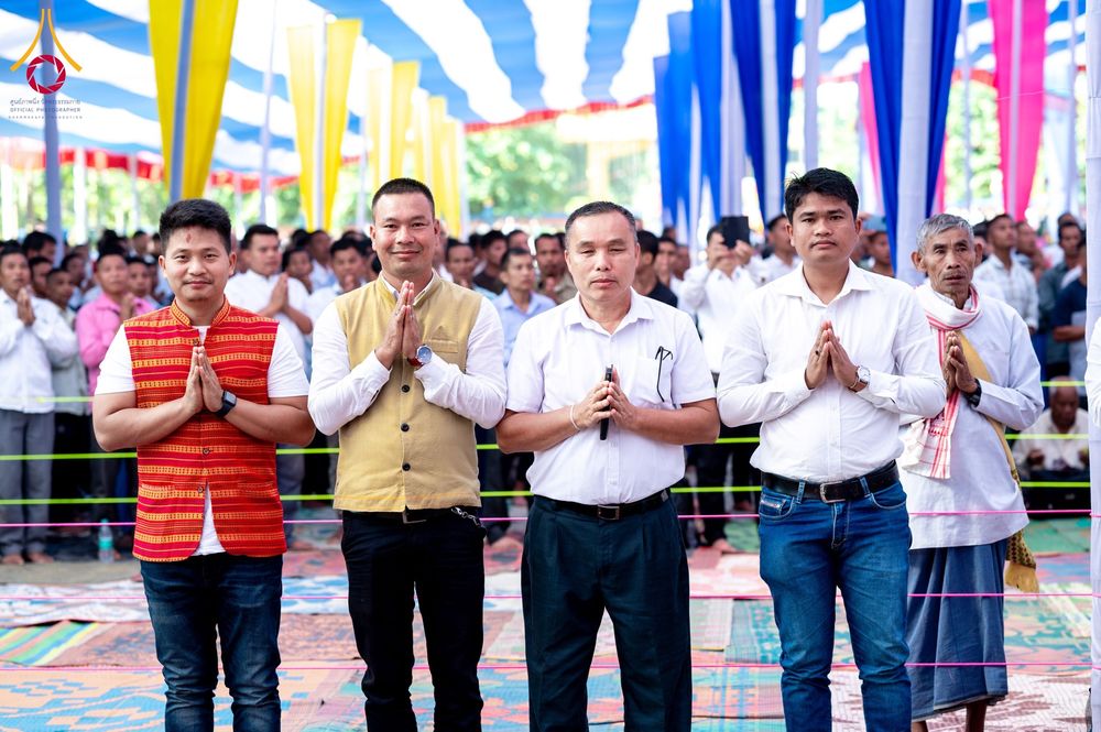 ภาพ No.176206:พิธีทอดกฐินสมทบ โดยมูลนิธิธรรมกาย ในนามหลวงพ่อธัมมชโย ณ วัดสัทธนารามา บานา วิหาร เมืองไดยุน รัฐอรุนาจาลประเทศ ประเทศอินเดีย วันที่ 15 พฤศจิกายน พ.ศ. 2567